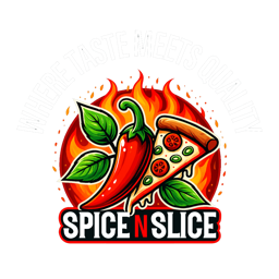 Spice n Slice logo.